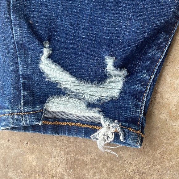 NWT Good American Good Waist Distressed Frayed Hem Skinny Denim Jeans Plus Size - Picture 7 of 8